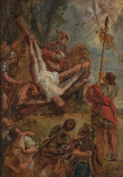 Het martelaarschap van St. Peter door Gaspar De Crayer